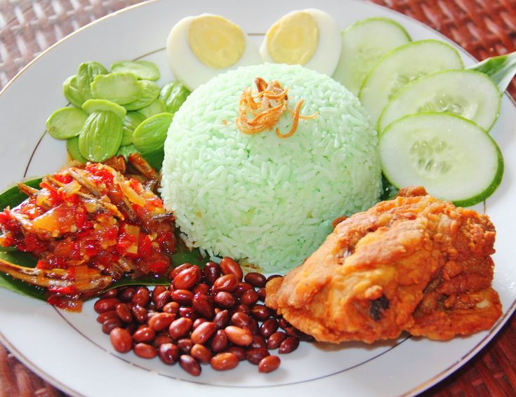 nasi pandan hijau Surabaya